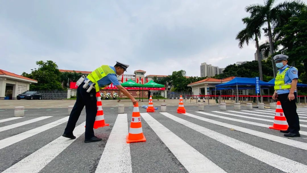 零伤亡、零事故、零拥堵！这是珠海交警2021高考答卷，请查收！