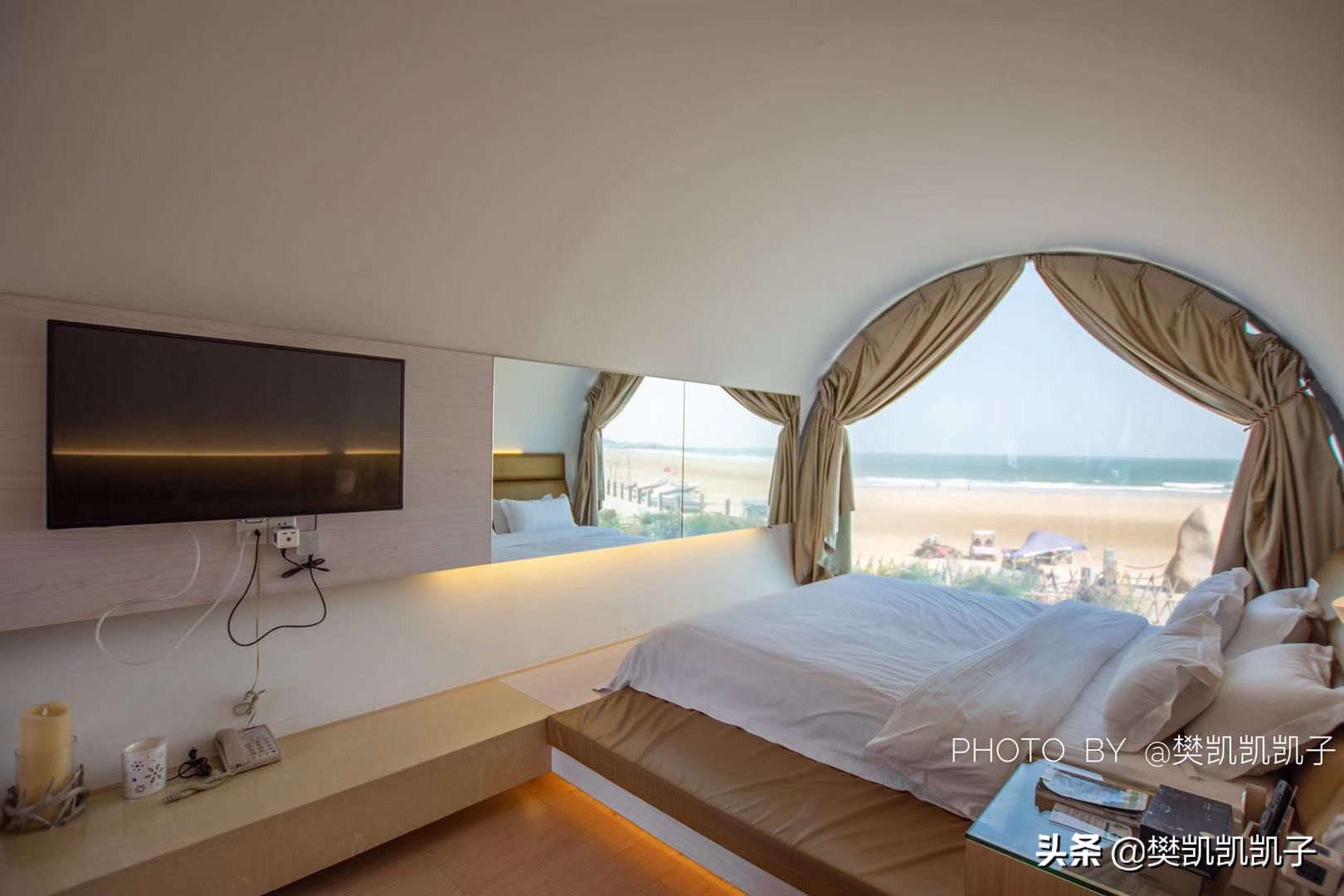 漳州的这处海湾居然这么美，福建人度假不用去三亚了，家门口就行