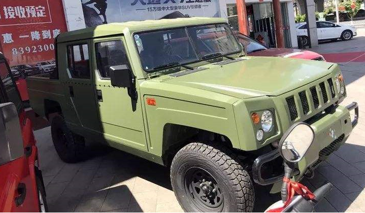 北京勇士越野车军用版_北汽勇士柴油四驱皮卡