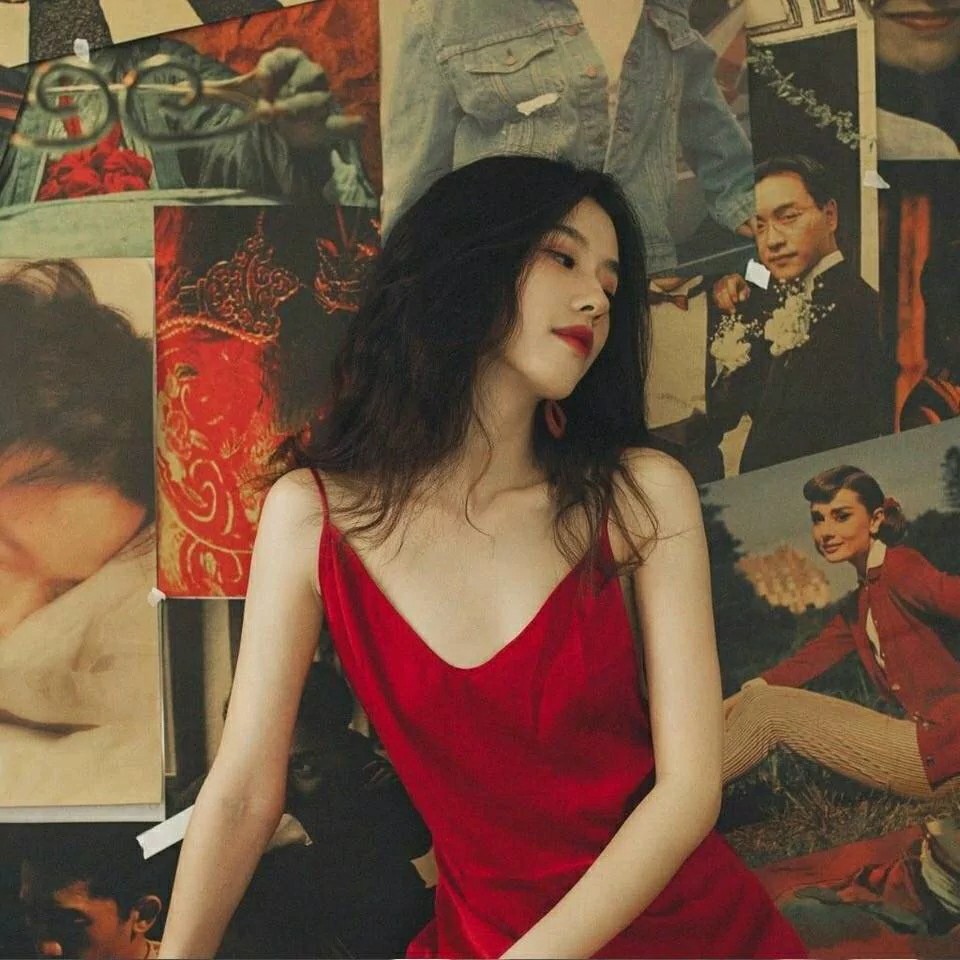 头像(十):港风少女头像