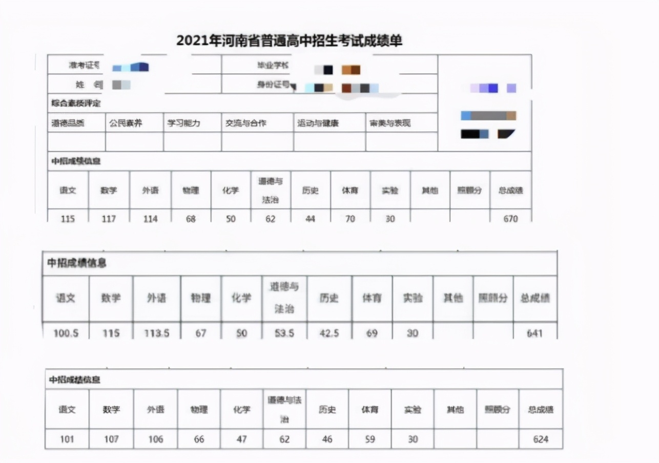 中考满分600分，考生530分只能勉强上普高，家长表示不太合理