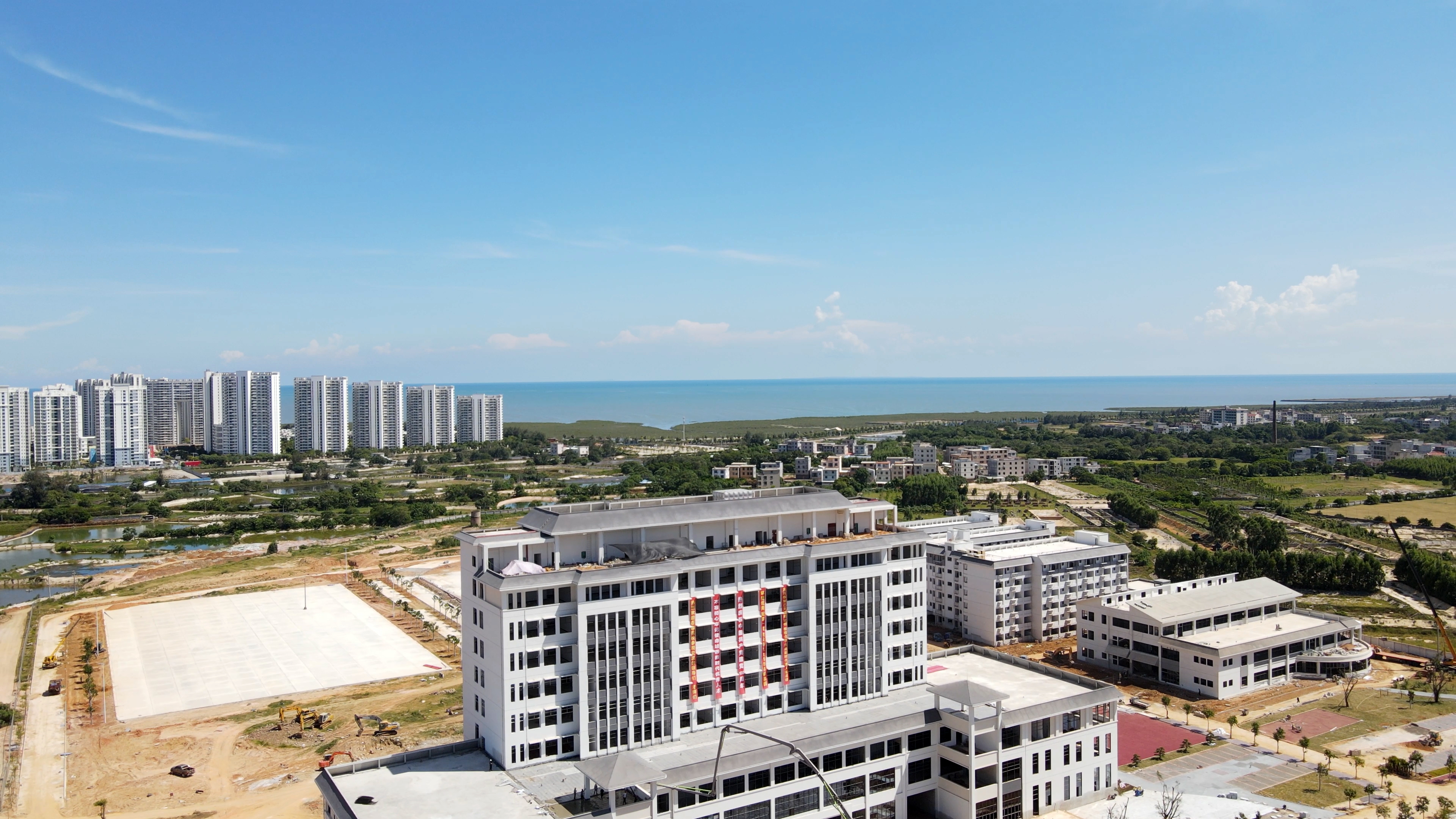 大家不要以为看航拍图感觉这所学校不是很大,其实北海康养职业学院