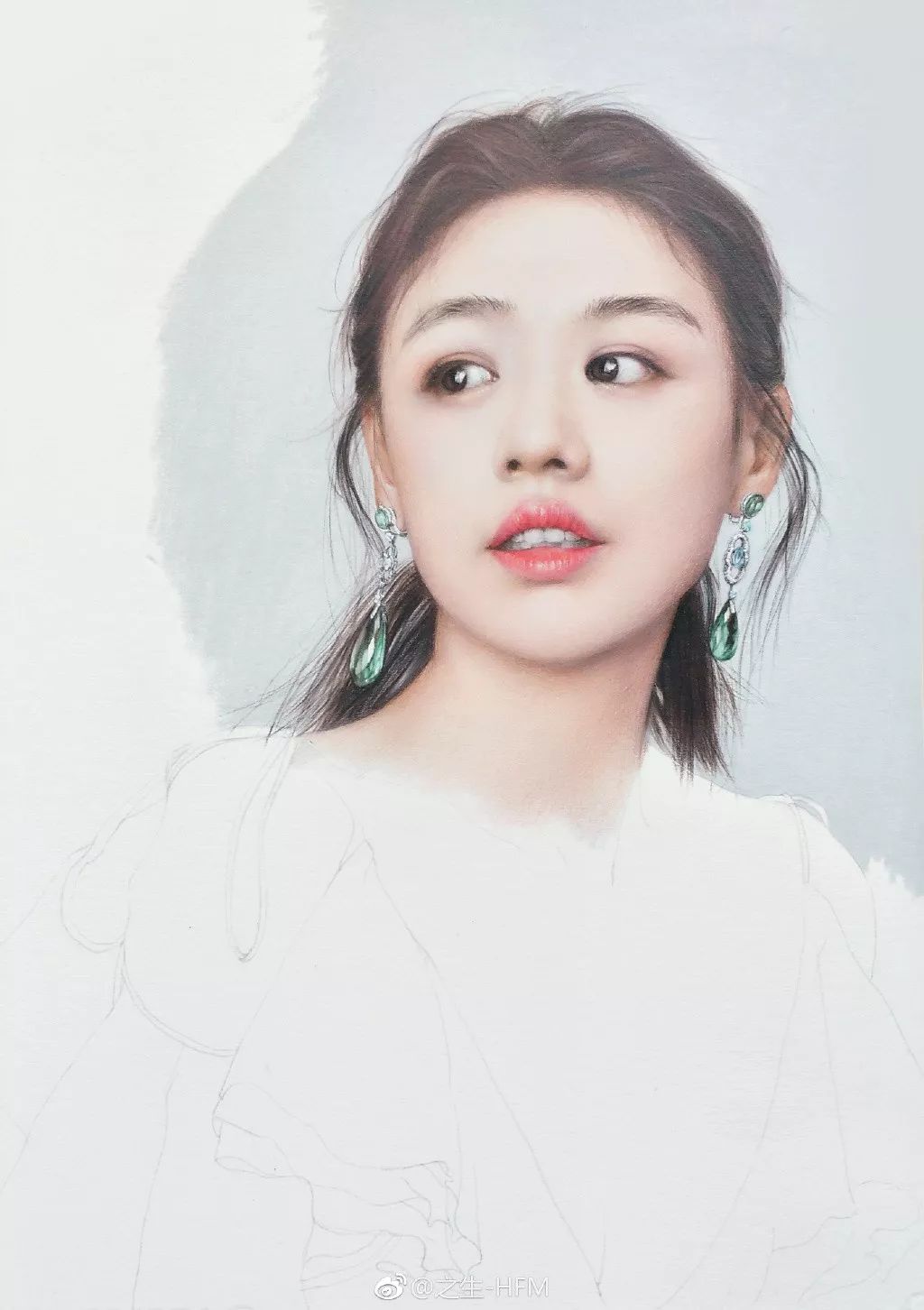 95后画了一组彩铅，绝了