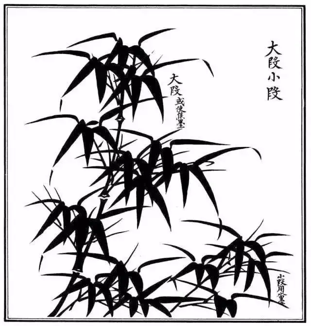 不会画竹子?教你最常见竹子画法,简单易学,快收藏起来临摹学习
