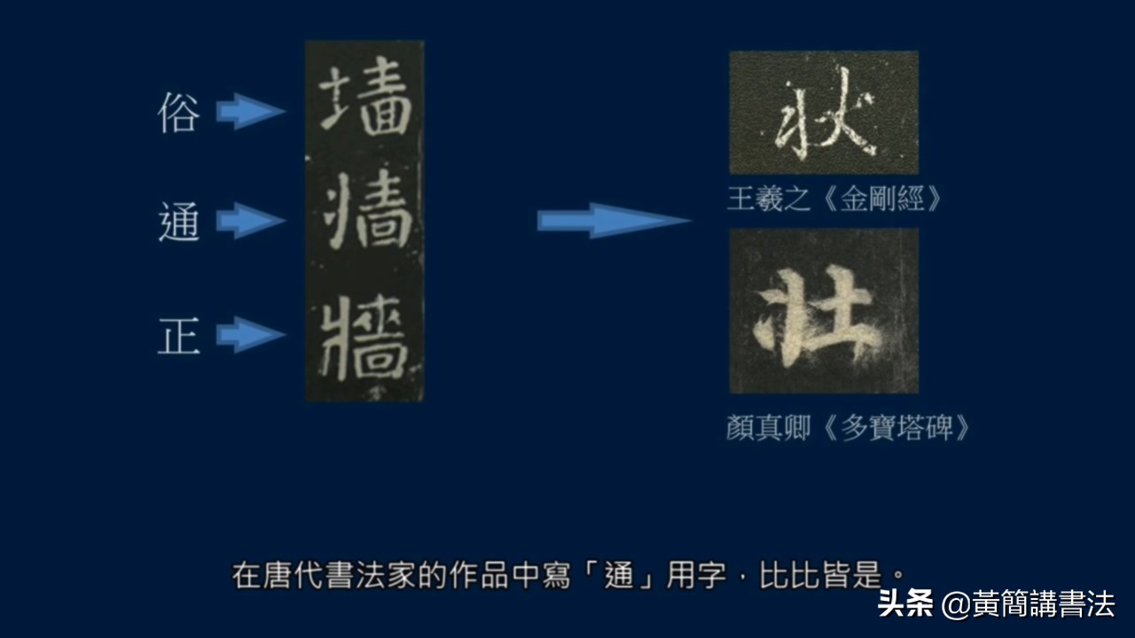 学书法，要有笔势概念
