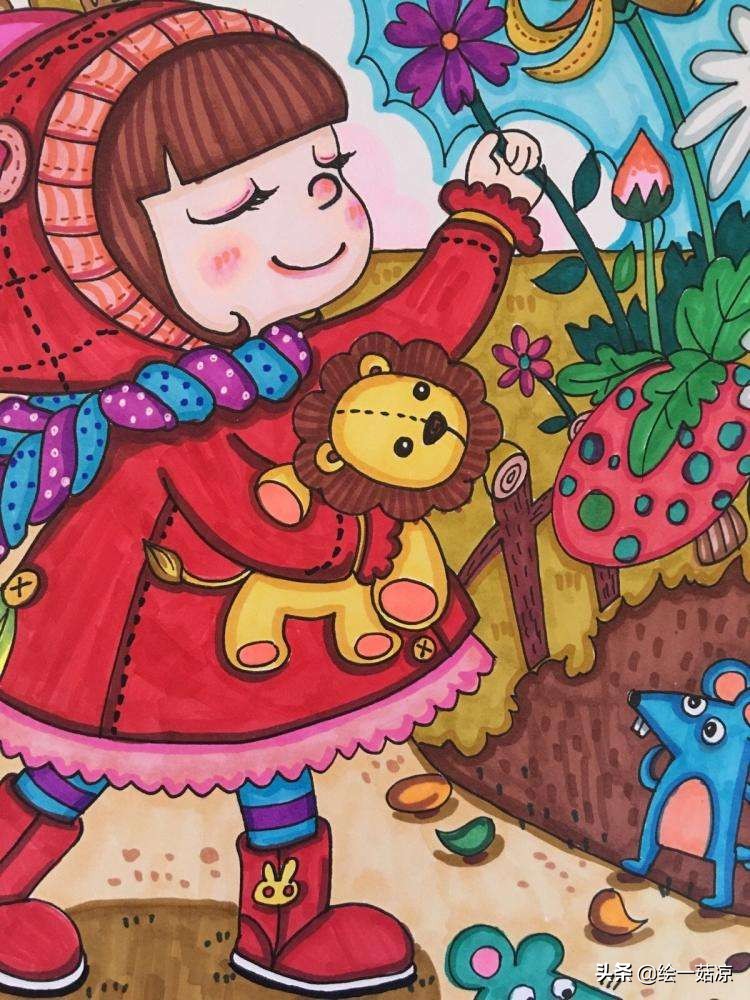 马克笔基础入门，超级简单驾驭