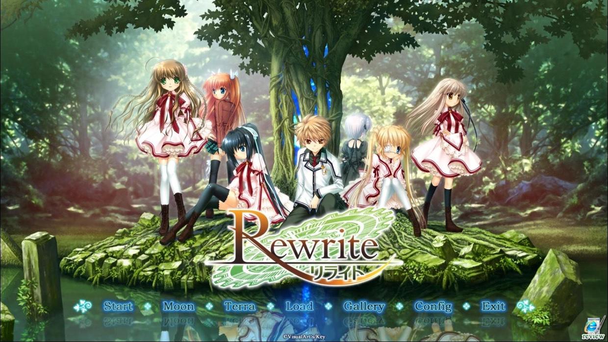 《rewrite》:三位大神联手的封神galgame