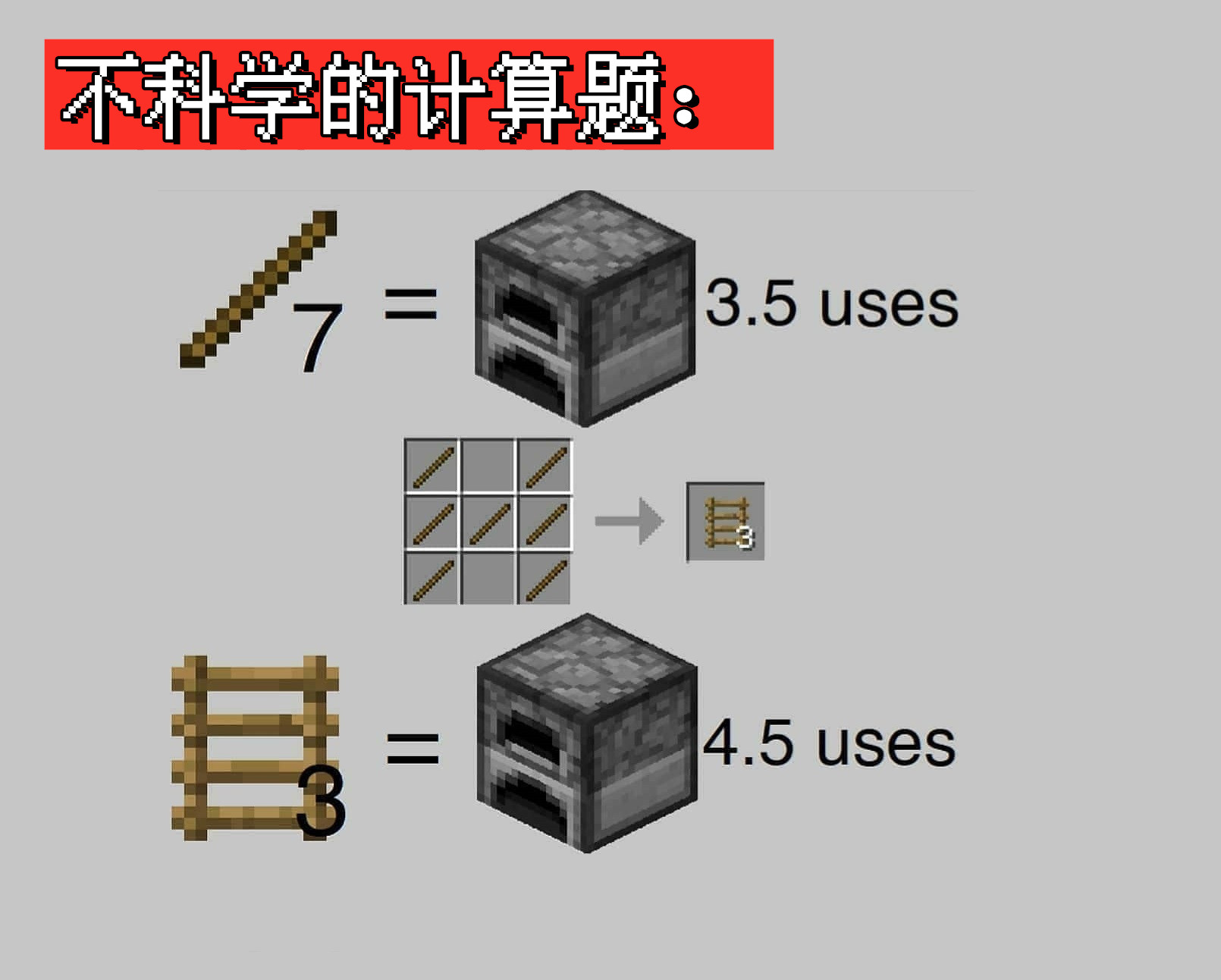 一道不科学的计算题！我的世界：关于熔炉，你不知道的16个冷知识