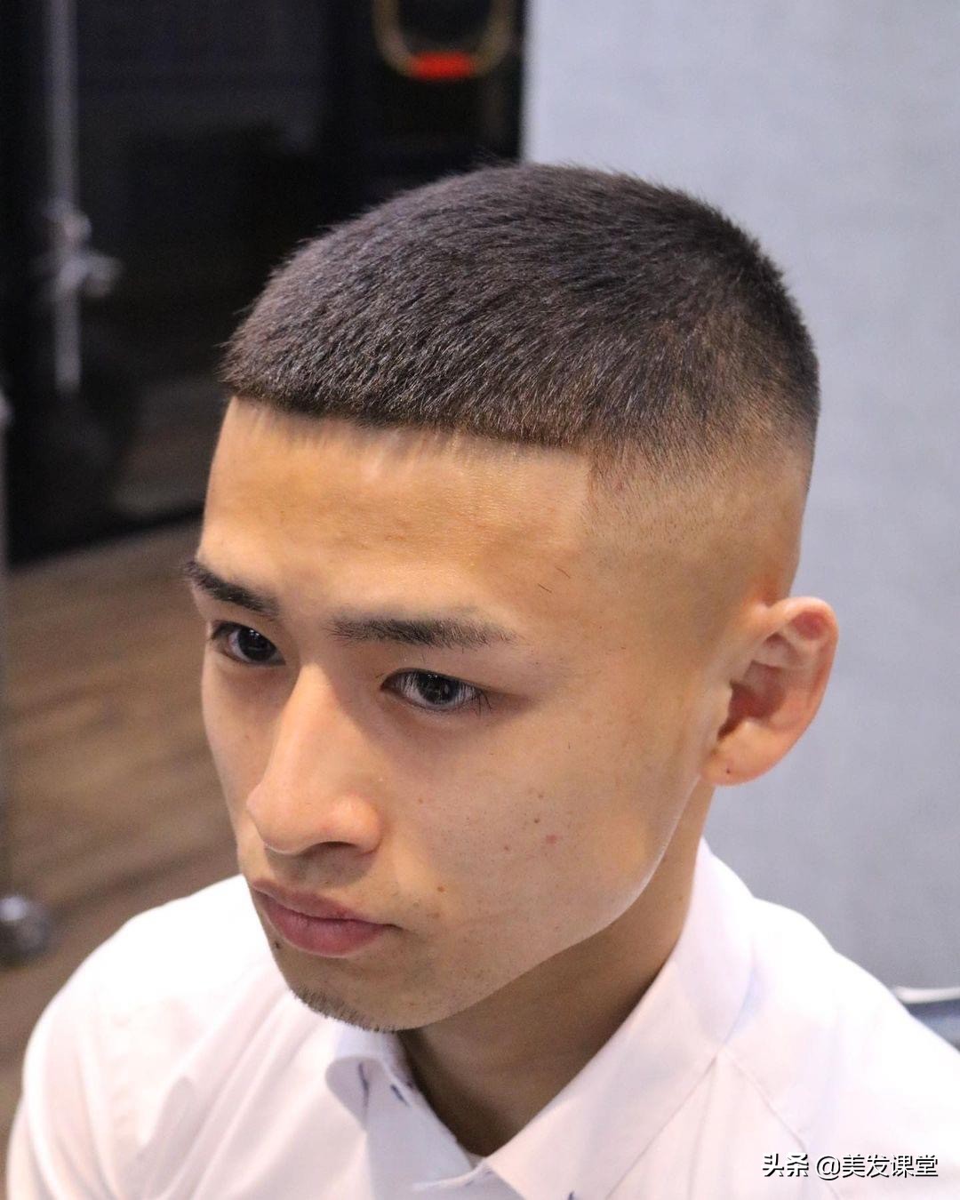 20款男生粗硬发发型,纹理头,短油头,剪完马上变身清爽潮男