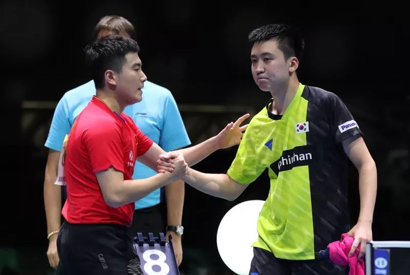 乒乓球世界杯决男团决赛结果（男团3比1韩国！秦志戬点评，各个角色都收获颇丰）