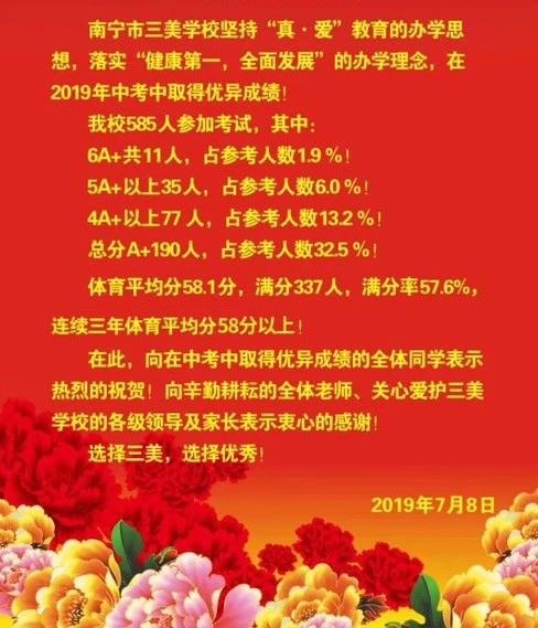 南宁市三美学校：南宁“三私”名校，市区内数一数二的重点中学