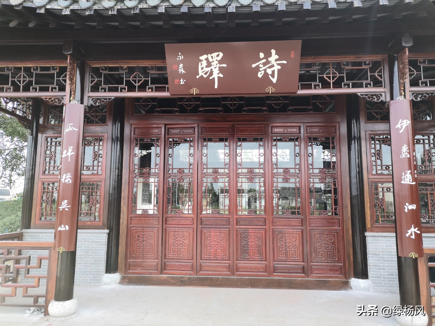 江河天地 彤云大美——瓜洲古渡公园北园导游词