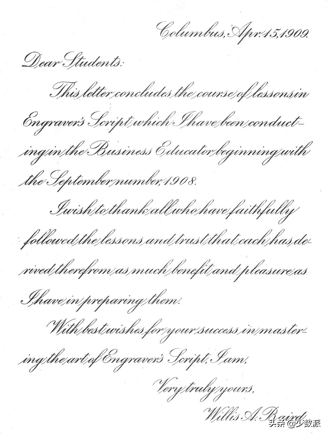 英语也能写「书法」，教你把 ABCD 写出花