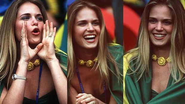 2018世界杯球场美女(1998年世界杯看台上的苏珊娜，是多少球迷的青春初恋)