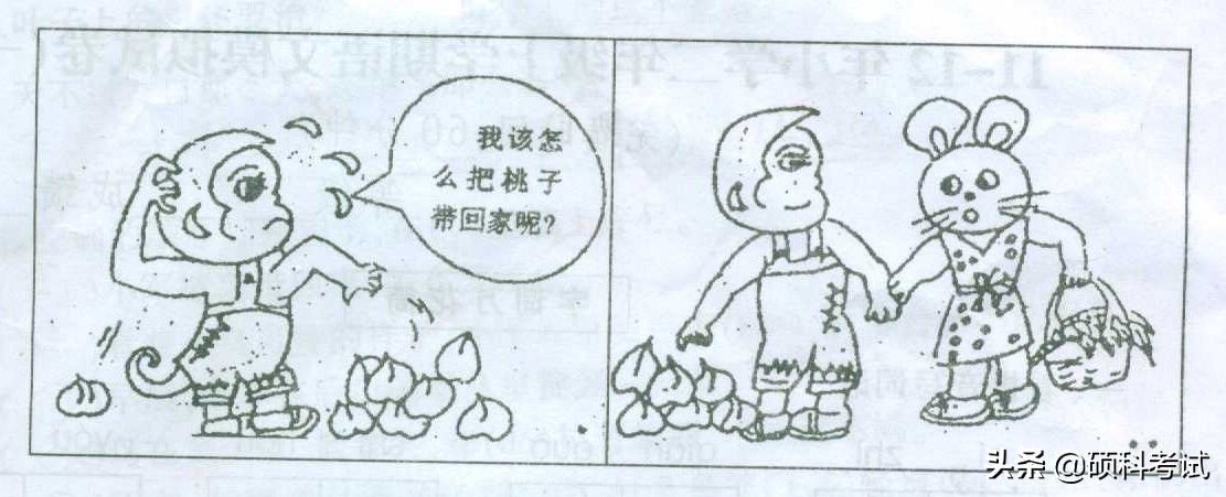 语文看图写话专项练习35题：问题+范文，写作差的同学一定要多练