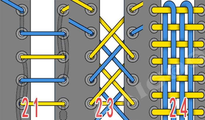 男生鞋带的24种系法（运动鞋鞋带24种花样分享）