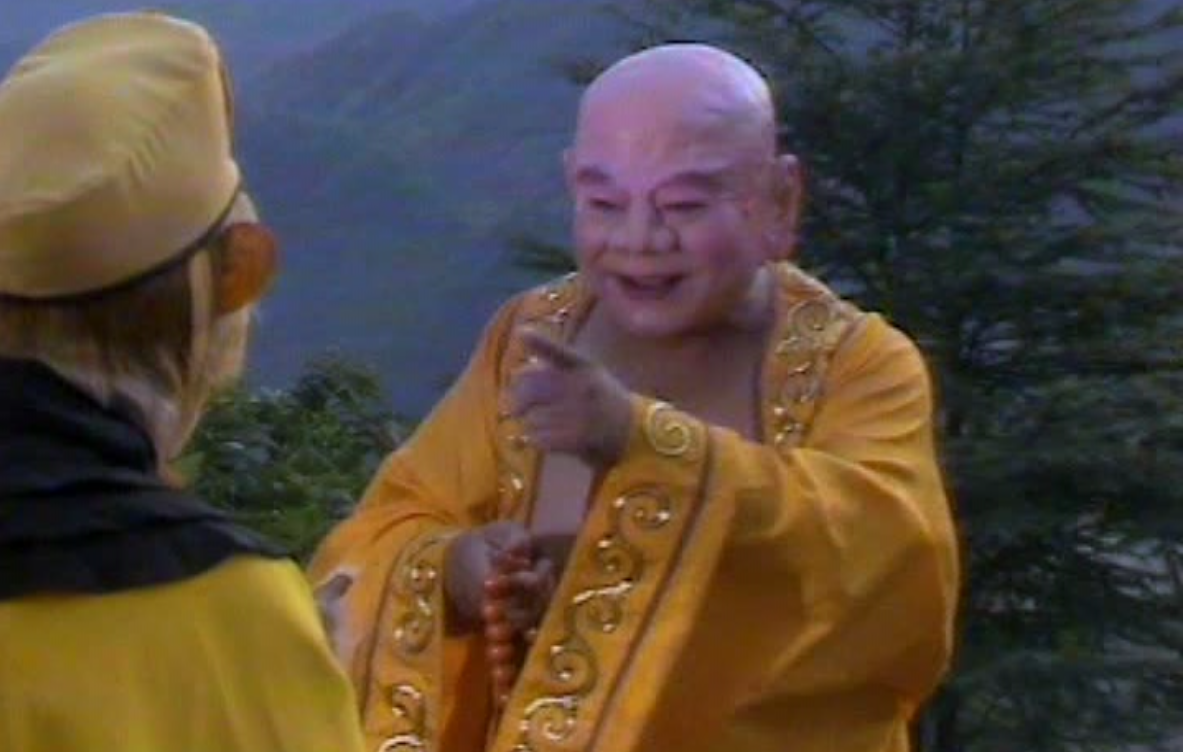 你个小猴子,如来佛祖不过就治了你一个,就成你嘴里的治世之尊啦,睁开