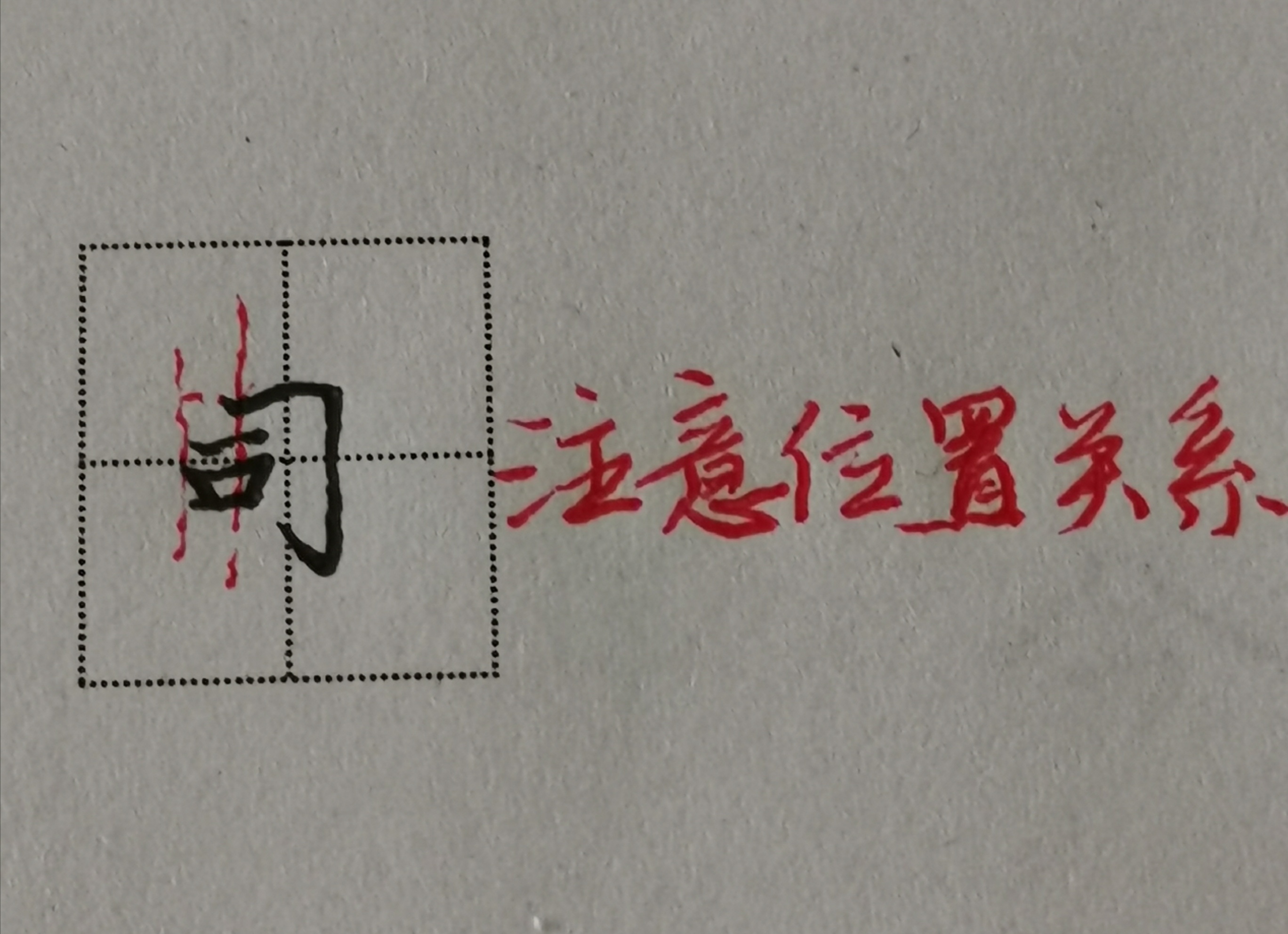 作为一个笔画要注意他的横与折钩要连贯,不可写软例字分析