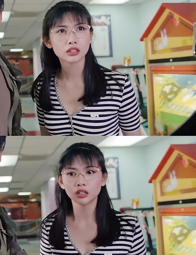 《超级学校霸王》现在看也不过时，邱淑贞“春丽”造型，印象深刻