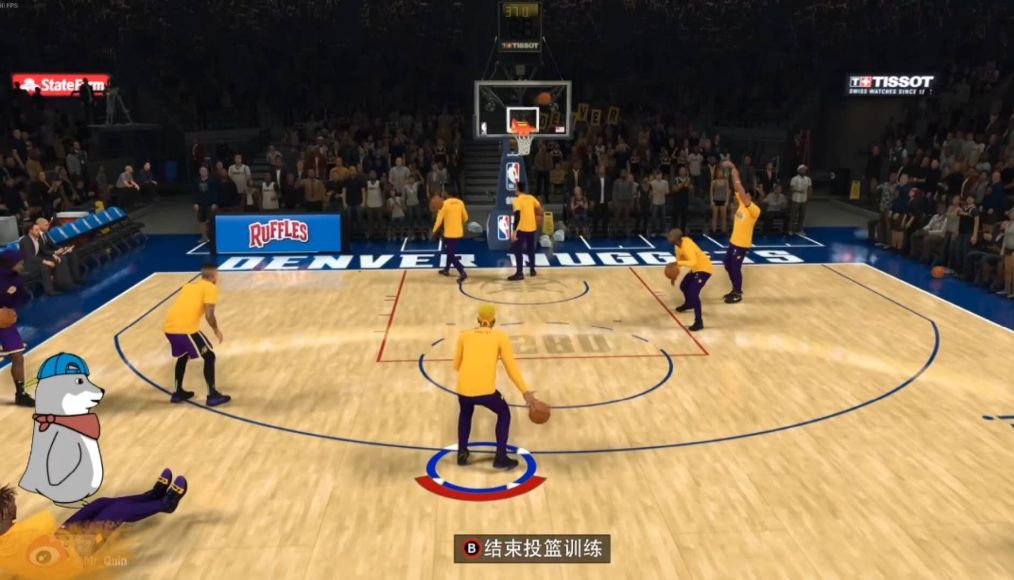 nba2k有哪些主播(《NBA2k20》主播Quin总结得分三要素，坦言赛前热身确实很重要)