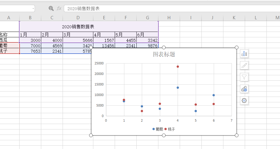 初学Excel办公软件插入图标3