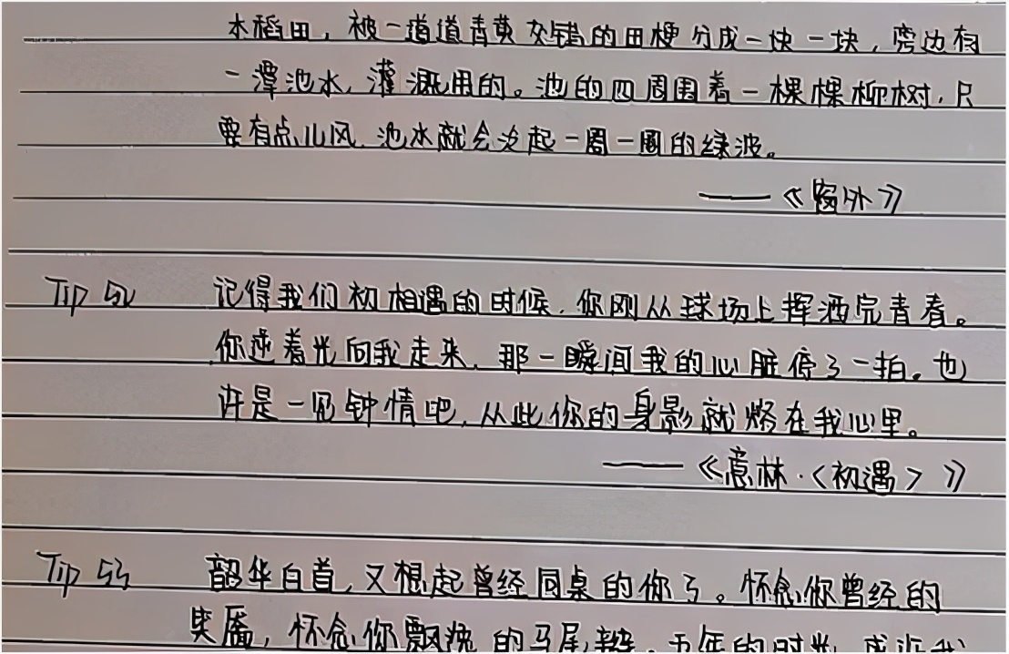 “衡水字体”再次“出圈”，让人耳目一新，阅卷老师都不忍心扣分