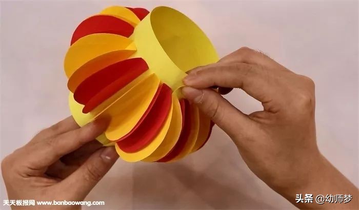 怎样制作立体手工灯笼，立体手工灯笼教程