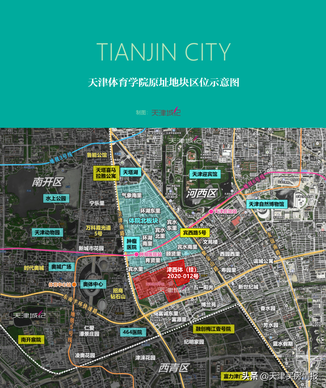 伤感！天津体院老校区地块卖了36.2亿，以后是鲁能的新楼盘