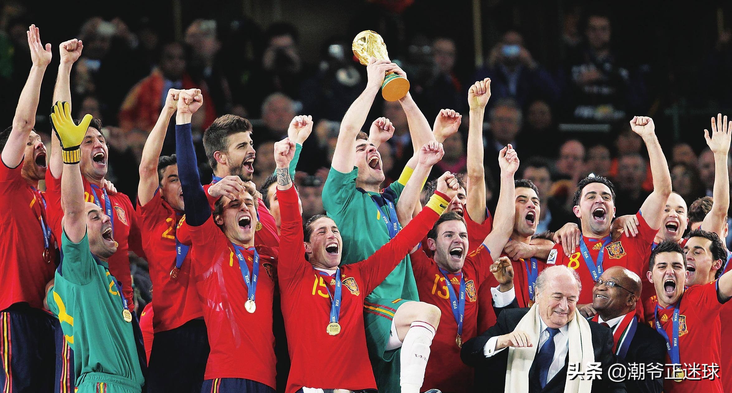 为什么南非世界杯西班牙冠军(深度解析：西班牙为何连夺欧洲杯、世界杯？天时地利人和缺一不可)