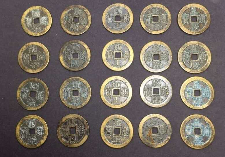 铜钱的种类图片大全集图片