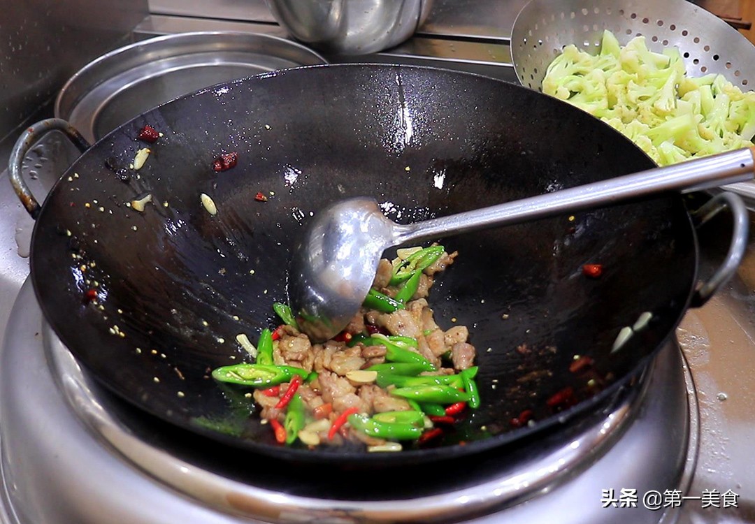 干锅花菜,干锅花菜的做法 最正宗的做法