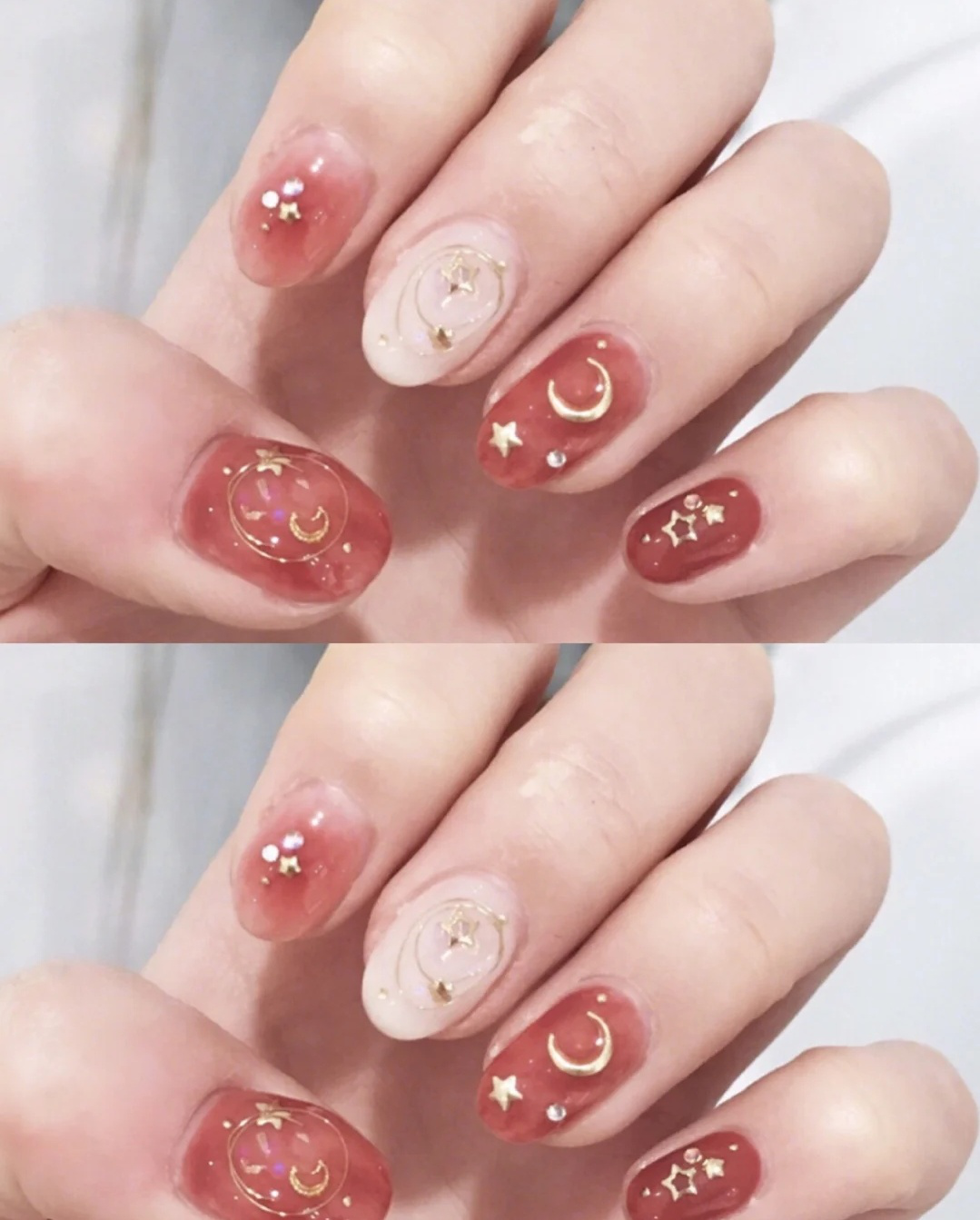 春季浅色美甲盘点:各种风格任都有,看你喜欢哪一种?