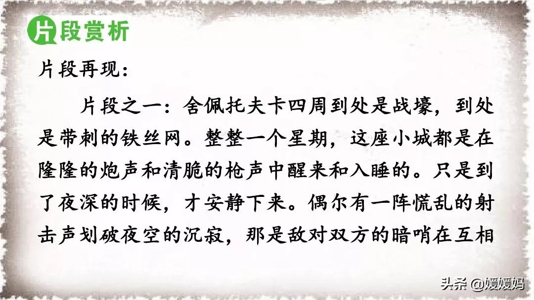 八年级语文下册名著导读《〈钢铁是怎样炼成的〉:摘抄和做笔记》