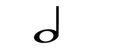 音符:用来记录不同长短的音的符号,音符包括三个组成部分,即符头,符干