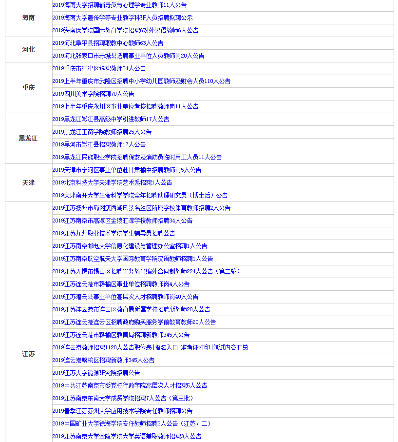 2017教师招聘山东（29省招聘教师）