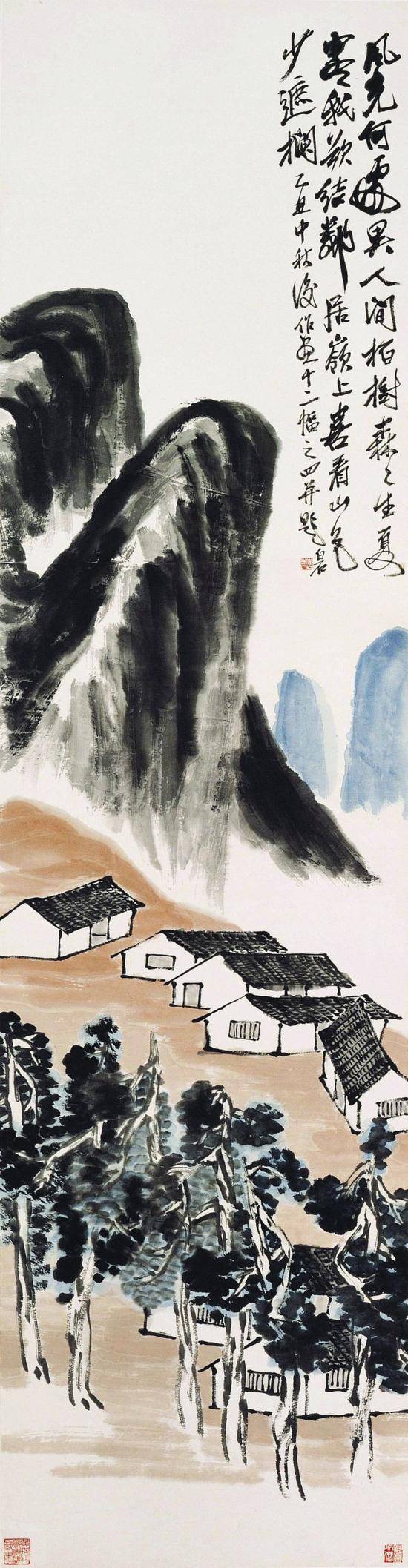 中国100名最著名画家系列-大写意国画齐白石