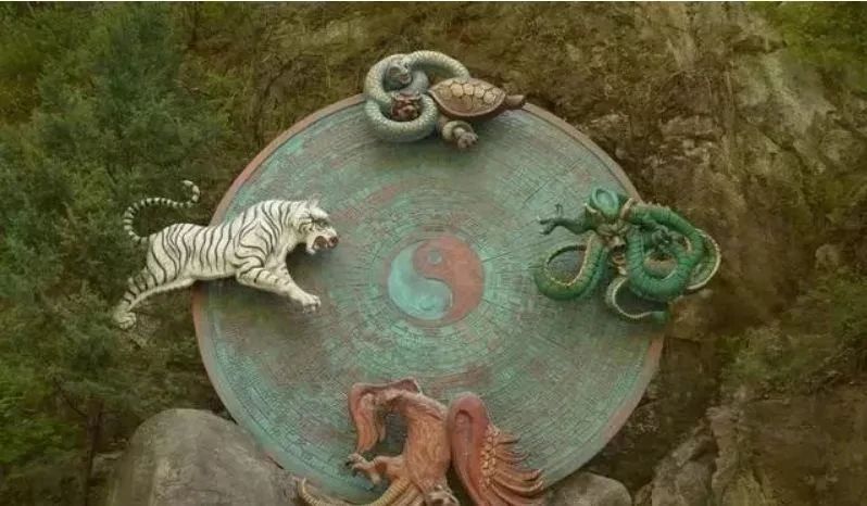 瑞兽齐聚一堂，左青龙威武霸气，守护四方！