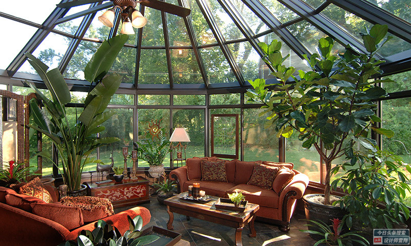 庭院设计经验:最近比较受欢迎的六款阳光房,71张实景,快收藏