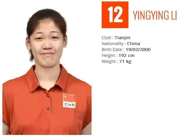 中国女排队员号码姓名对照表(中国女排东京奥运12人名单 位置 年龄 身高 「简评」)