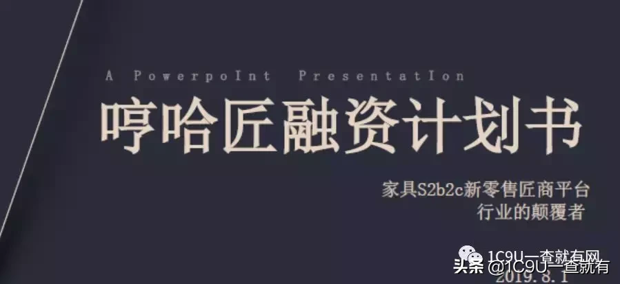 2019年新型电商平台类企业商业模式全研究 电商平台类商业计划书