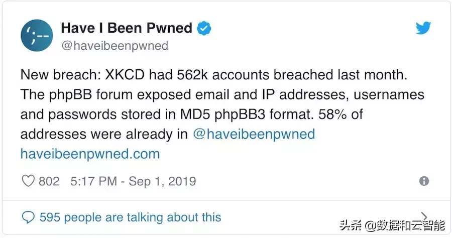XKCD论坛56万会员数据泄露后关闭，密码安全应如何提升？