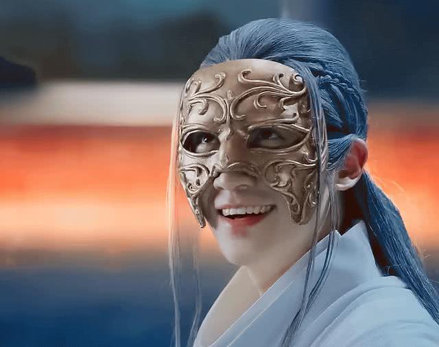古装剧里戴面具的男星,高伟光妖媚十足,冯绍峰最浮夸