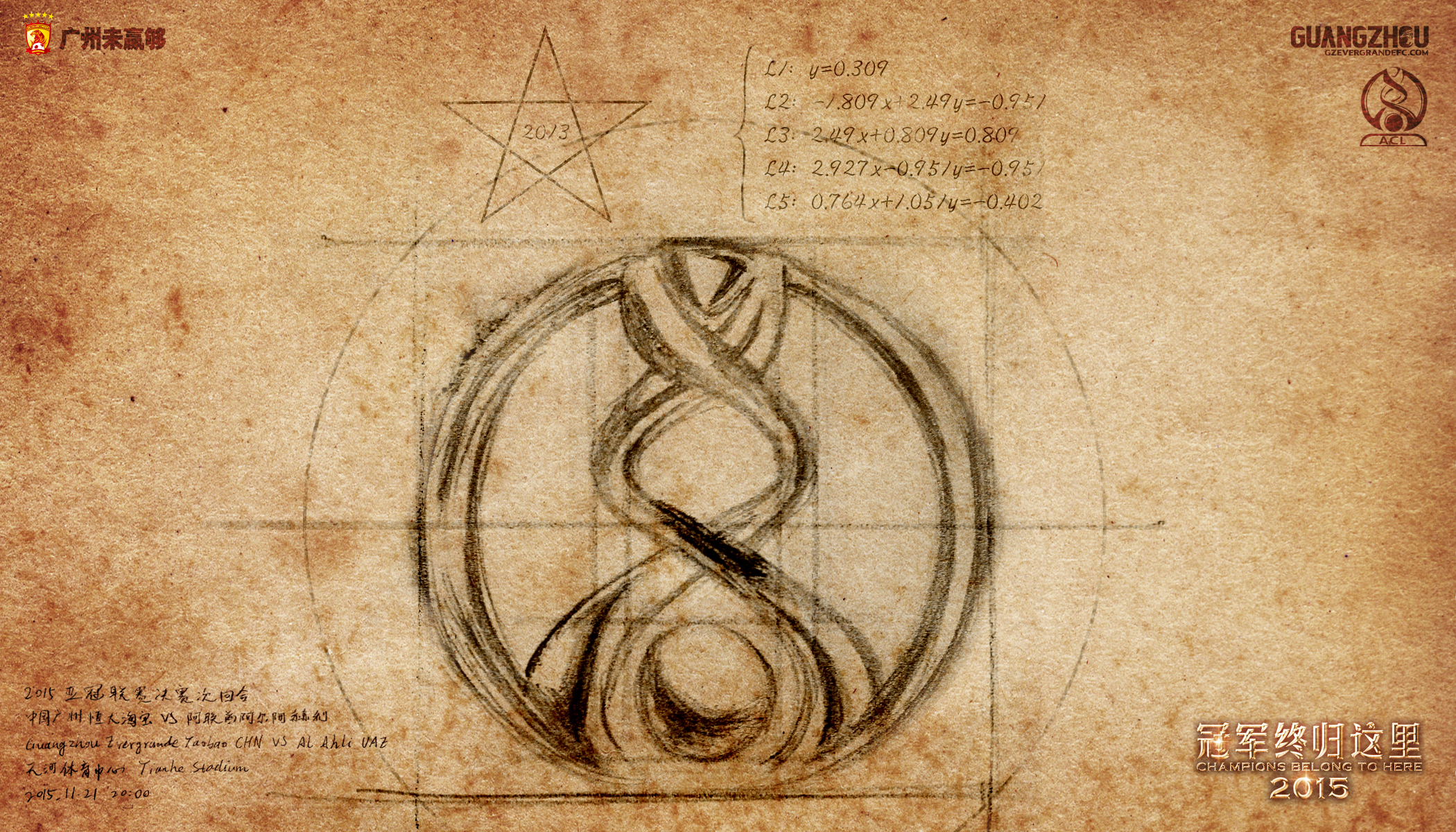 俱乐部世界杯恒大2015赛程（三年二次夺亚冠冠军的广州恒大2015年亚冠夺冠历程-海报回顾）