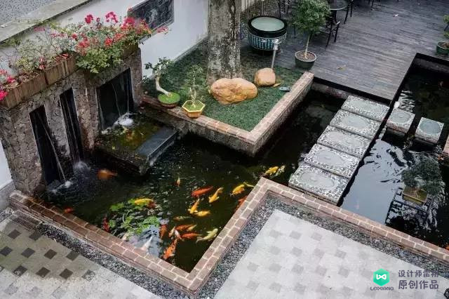 庭院鱼池都有哪些样式庭院鱼池样式图