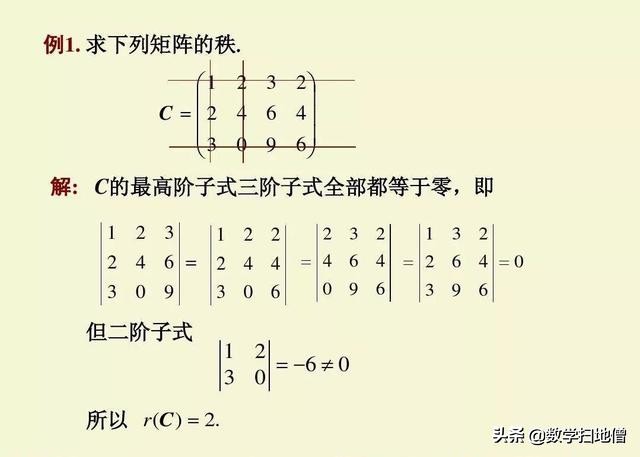 浅析数学中的行列式与矩阵