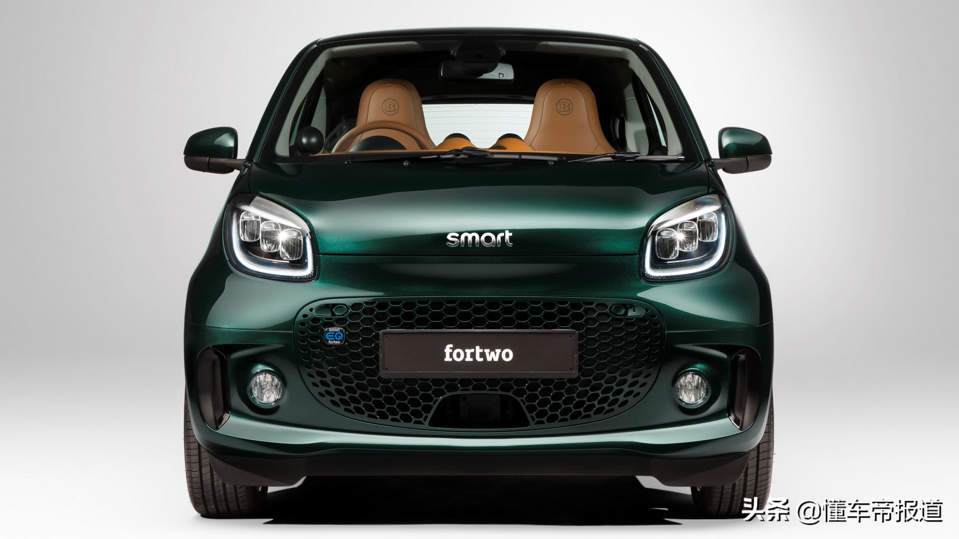 新车｜绿色“小精灵”，电动smart双门特别版发布，续航129公里