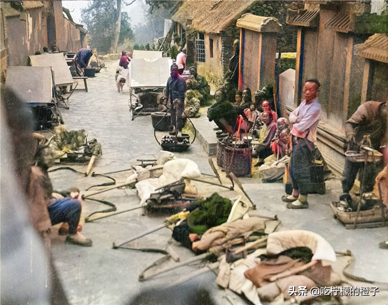 老照片：1919年的山東泰山，外國人鏡頭下100年前雄渾壯麗的岱嶽