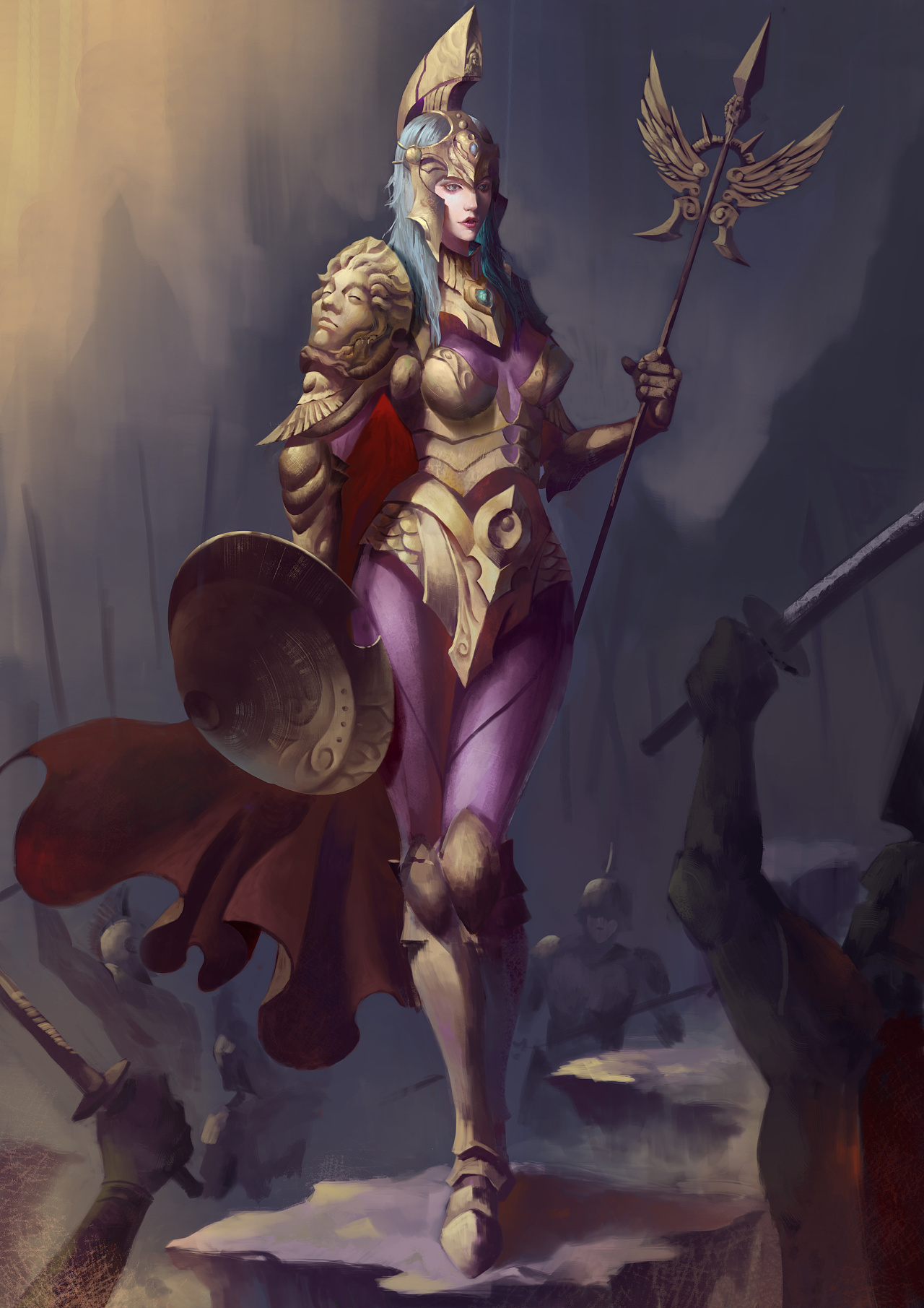 古希腊女神(英雌争锋:希腊神话女神战力排名,前三不在宙斯之下)