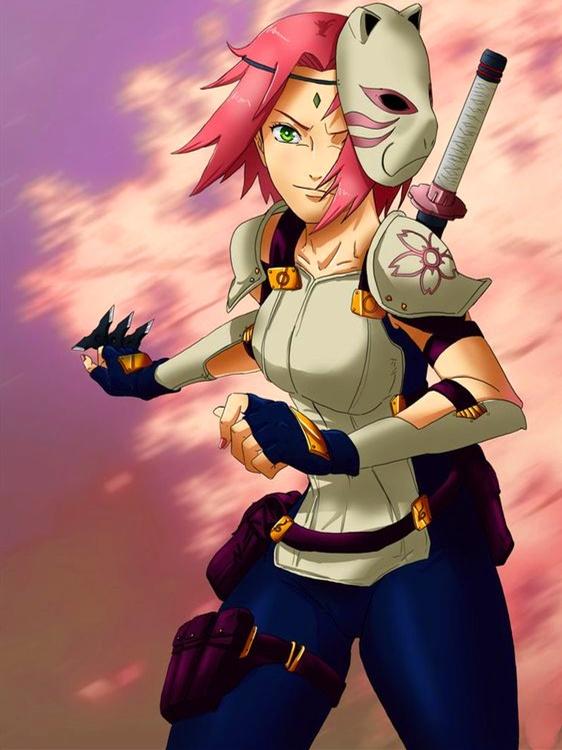 火影忍者卡卡西小队唯一女忍是谁(火影忍者:女忍者加入暗部,天天"a4腰