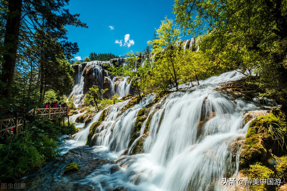 壶口瀑布介绍和图片(中国4大瀑布,个个雄伟壮观,气吞山河,每一处都会